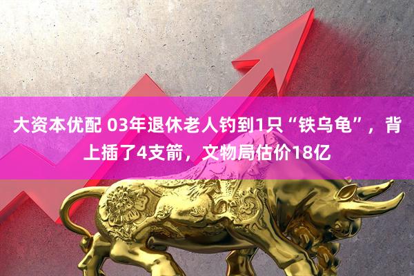 大资本优配 03年退休老人钓到1只“铁乌龟”，背上插了4支箭，文物局估价18亿