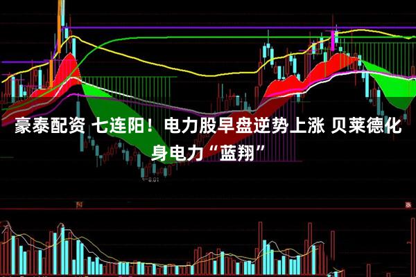 豪泰配资 七连阳！电力股早盘逆势上涨 贝莱德化身电力“蓝翔”