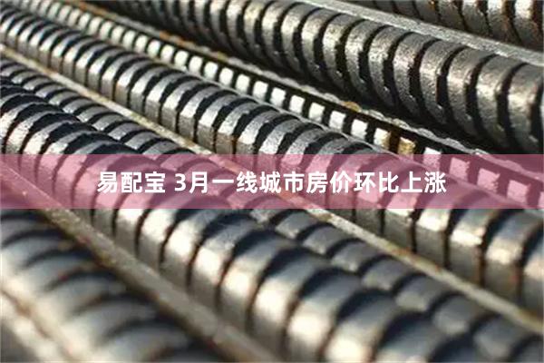 易配宝 3月一线城市房价环比上涨